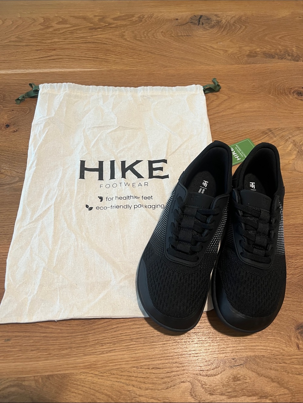 Hike Footwear Stride Barefoot Minimalist Shoes Black Women’s 7.5 NWT